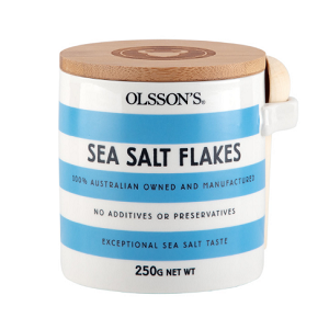 Salt Sea Salt Flakes STONEWARE JAR 250g